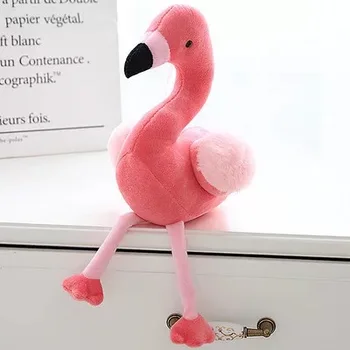 stuffed pink flamingos