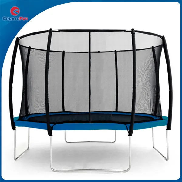 Createfun Hot Size 12ft Large Round Cheap Kids Trampoline With Safety