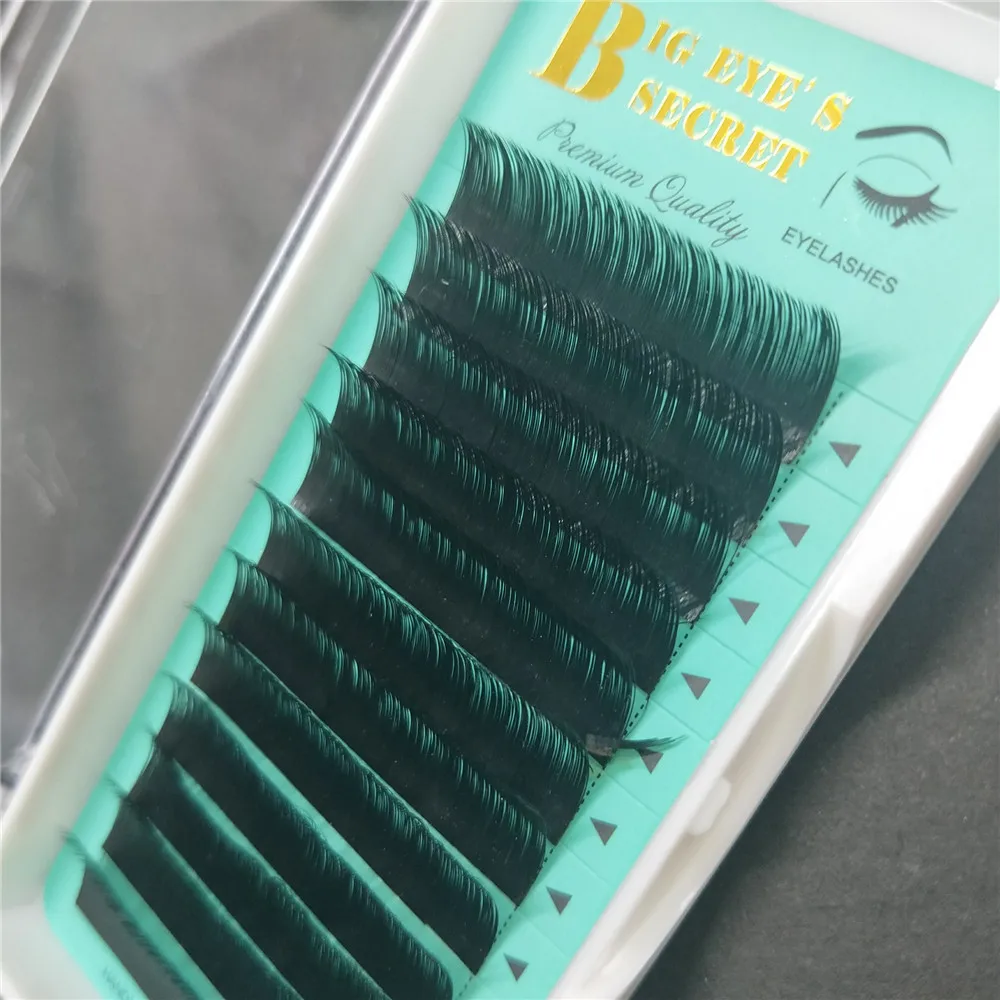 EYELASH MANUFACTURER MATTE ELLIPSE FLAT LASHES CASHMERE EYELASHES EXTENSIONS