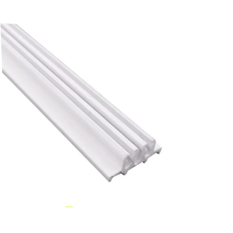 Custom Extrusion Pvc Plastic Linear Guide Rail Extruded Parts Mold