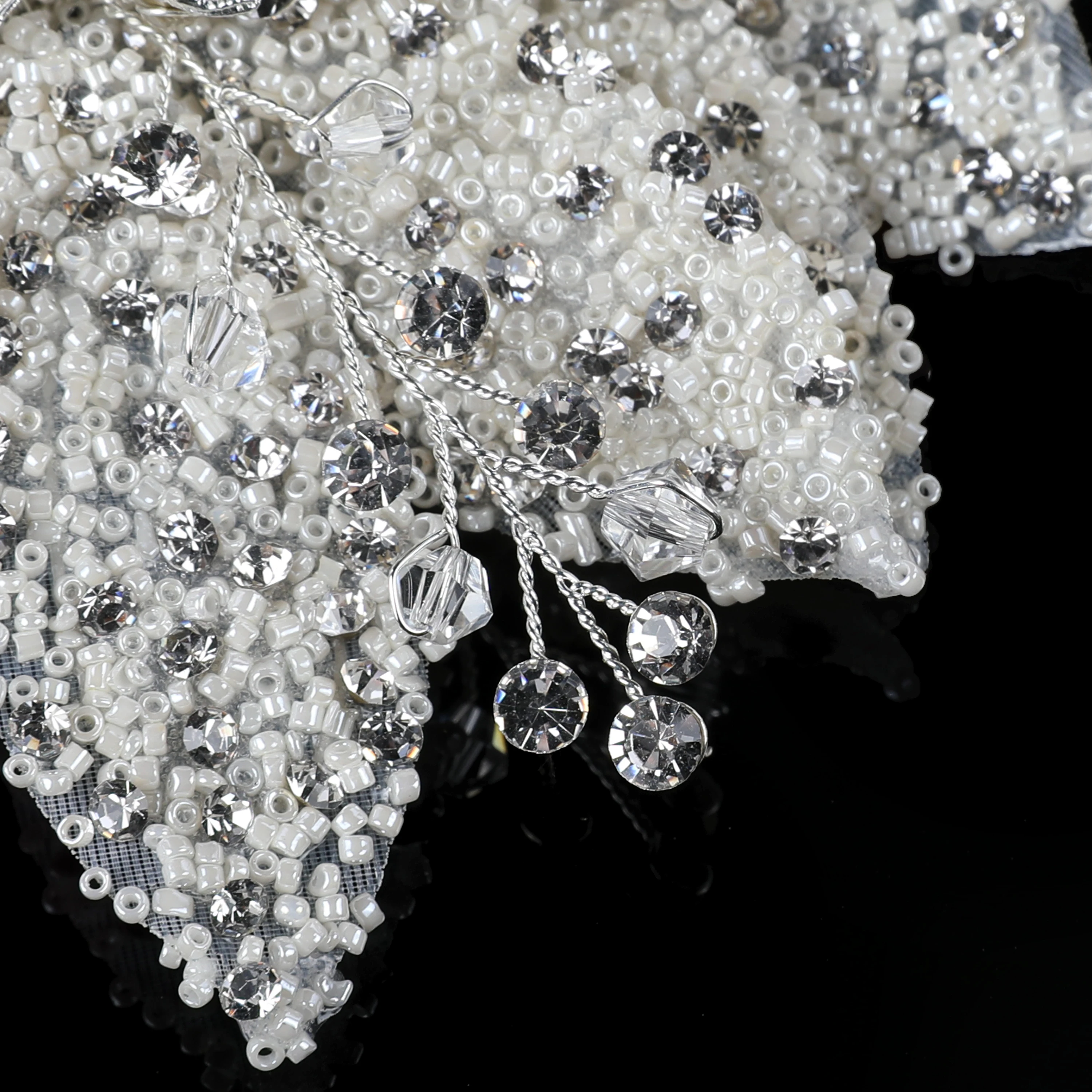 Woman bridal bride fancy women rhinestone handmade tiara hair accessories crystal wedding