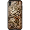NILLKIN Gear Case Painted Tempered Glass Back Cover case phone Soft TPU PC Mobile Phone case Shell for iPhone XR 10