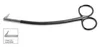 FAVOLORO vascular Scissors Curved, Dressing Operating Scissors, Surgical and Veterinary Scissors Instruments