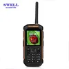 two way radio rugged cell digital walkie talkie big key support FM radio JAVA Torch light GPRS rugged phone