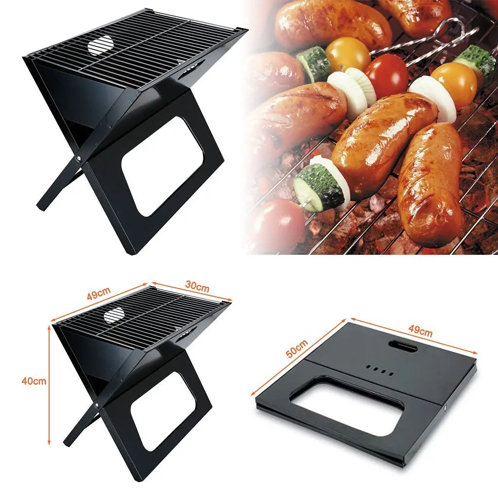 Folding grill grate Camping Cookware Sporting Goods REDCAMP Camp Fire Grill