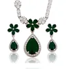 S-2 XUPING jewelry set latest, indian cubic zirconia jewelry necklace set, indian bridal jewelry sets jodha akbar jewelry set
