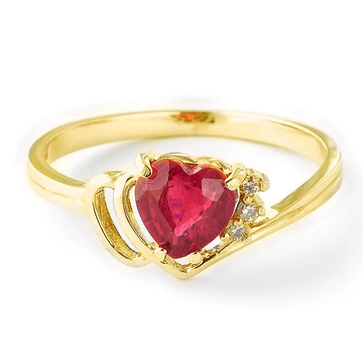 Cheap Heart Shaped Ruby Ring Yellow Gold, find Heart Shaped Ruby Ring