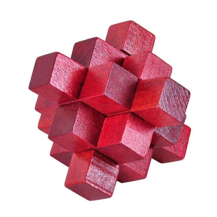 wooden kongming luban lock 3d puzzle