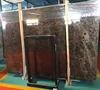 Dark Emperador slab imported chocolate brown marble floor patterns