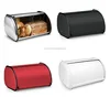 Stocked Feature Brushed Stainless Steel Bread Storage Box