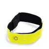 Fluorescent Elastic 4 Speeds Led Reflective Band with Hoop and Loop