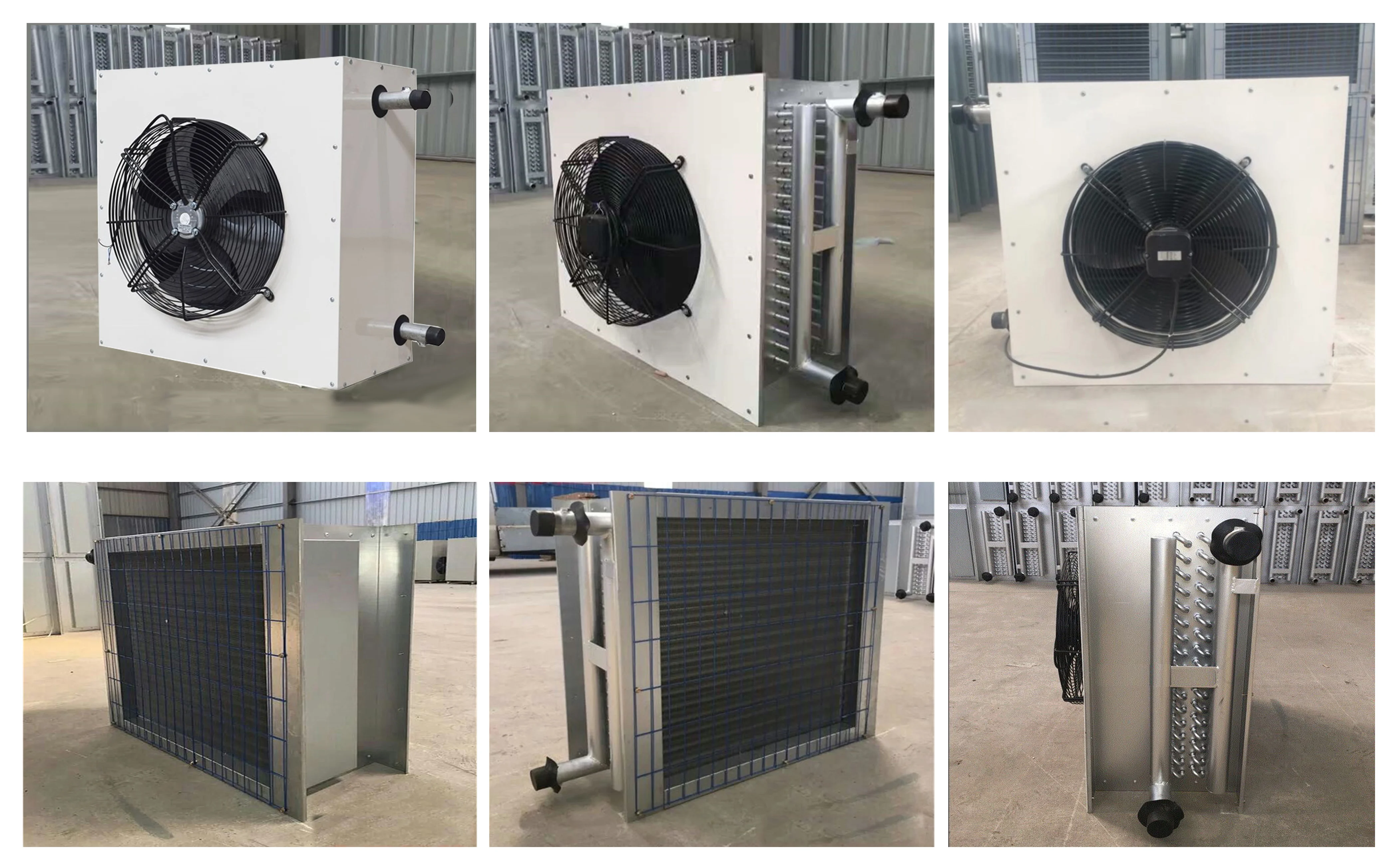 Copper Tube Radiator Aluminum Fine Heat Exchanger Evaporator For