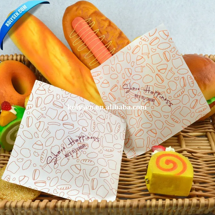 Low price Quality Paper Bakery Bread Bags Wholesale