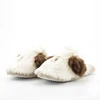 Comfy Winter Warm Fluffy Old English Sheepdog Animal Soft House Plush Slippers Scuff Memory Foam Slip On Anti Skid Sole