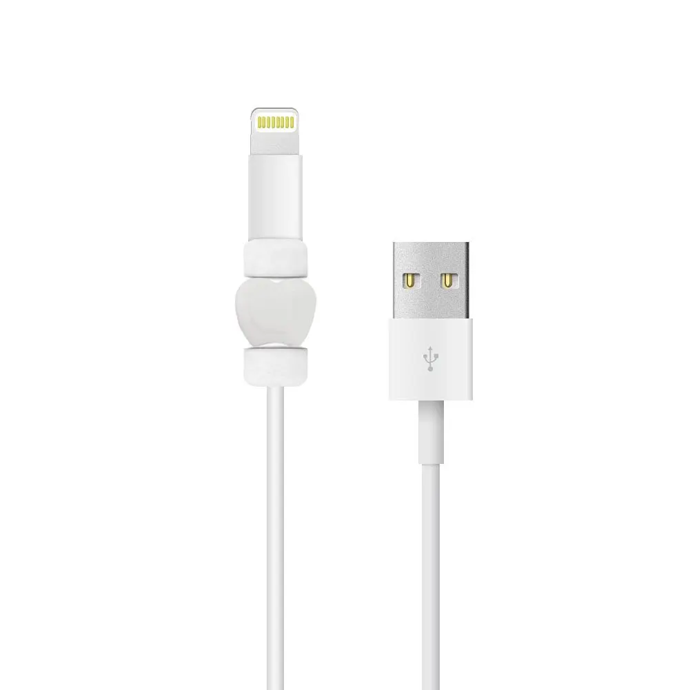 BUTEFO 2PCS Charging Cable Protector Saver-Apple iPhone USB Lightning Cable Protector-Protect Your OEM USB Data Cord for 4 4s 5 5c 5s 6 6+ 6s 6s+ Plus Phone, iPod & iPad-Perfect for Travel & On-the-go