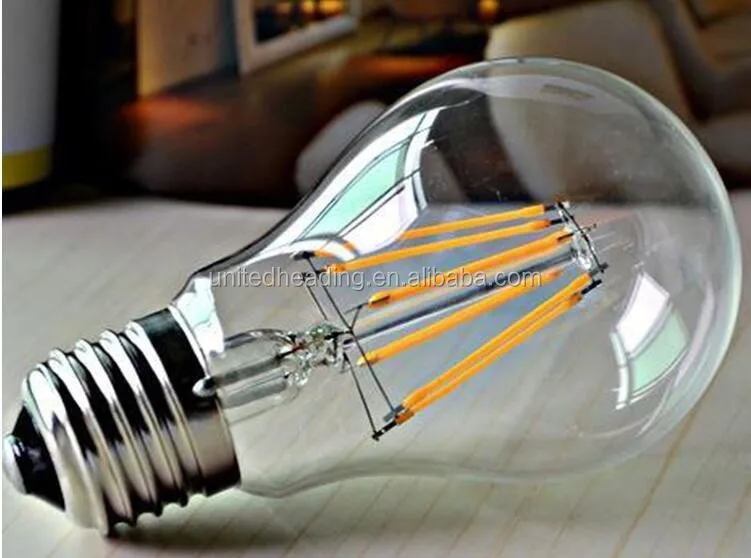 Как выглядит лампочка внутри Теплый Белый 2700k 3000k 2w 4w 6w 8w Dimmable E26 E27 Ac110/220v Светодио Дный Ш
