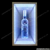 Wood Frame Led Infinity Illusion Mirror Light Box Display for Finlandia Vodka Bottle