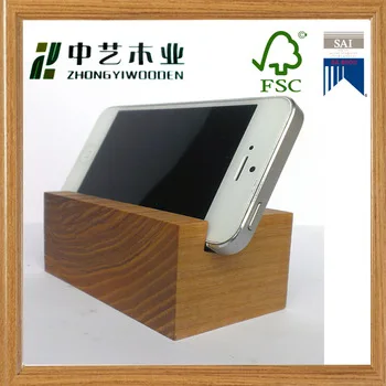 Fsc Unfinished Handmade Custom Cheap Wooden Desktop Cell