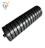 Black aligning troughing conveyor idler rollers