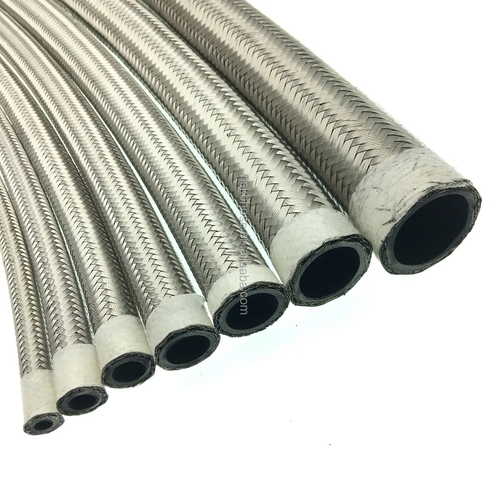 An10 10an Straight Black Aluminum Swivel Oil/fuel/air/gas Line Hose End