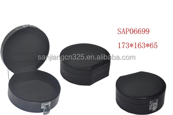 round makeup case