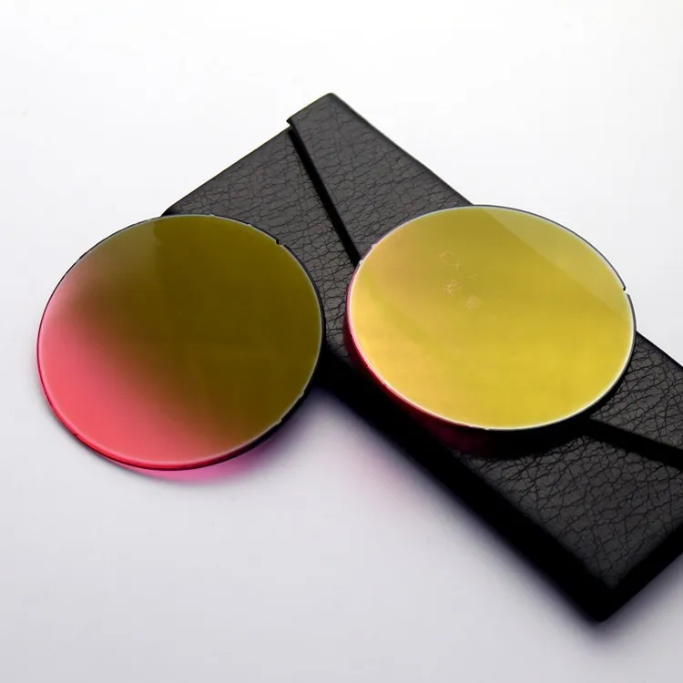 太阳镜镜片渐变颜色金镜涂层 shmc hydrophobia lens a48 demater