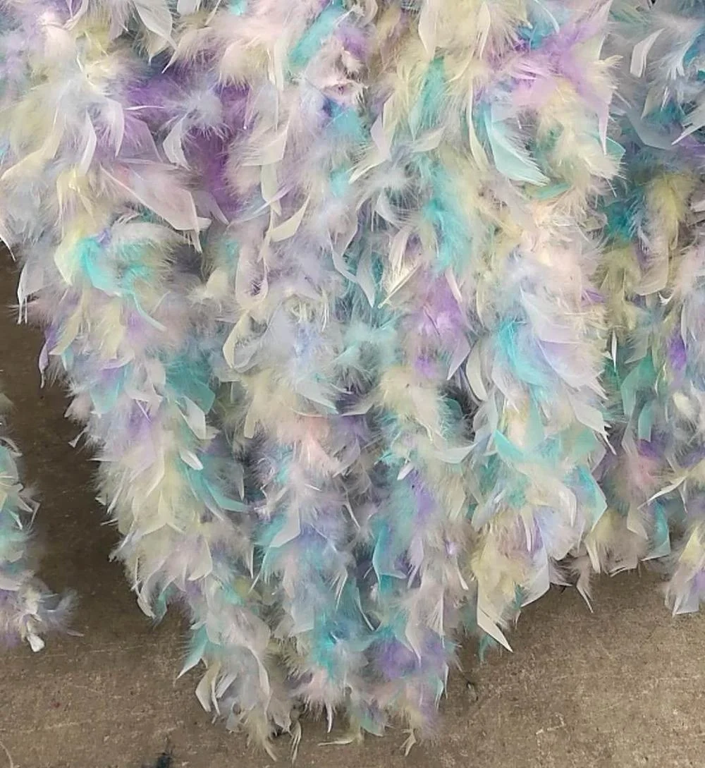 New Chandelle Boa Heavyweight Various Colors and Lengths Costuming Raw Goods