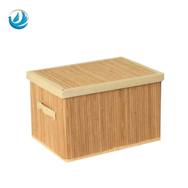 Promote Hot Collapsible Storage Box Living Room Bamboo Bins With Cover Product On Promote Hot Collapsible Storage Box Living Room Bamboo Bins With Cover Product On