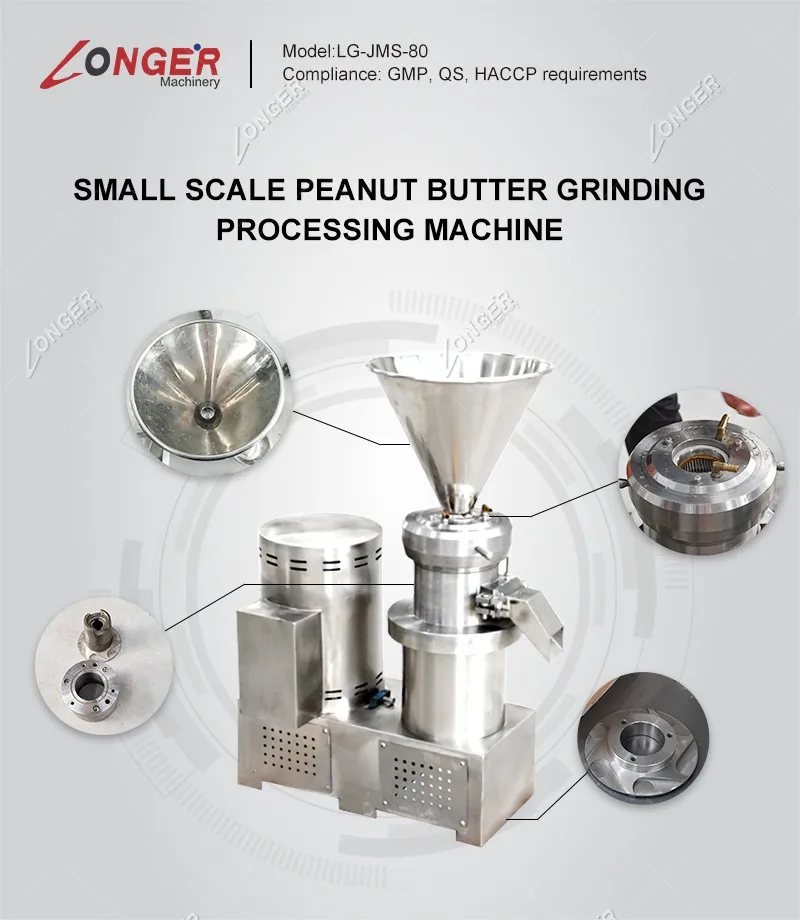 7.5kw Cashew Paste Grinder Mill Peanut Paste Grinder Peanut Butter