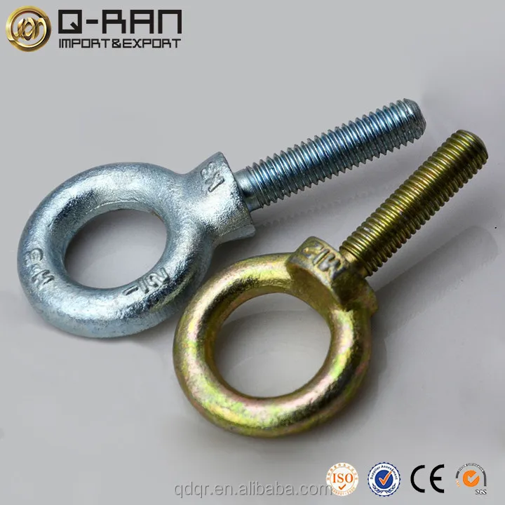 Oem Customized Ringging Hardware Eye Bolt Tow Hook Buy Eye Bolt Tow