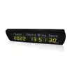 Ganxin YELLOW Small 1.8 INCH PLUS Sports Memory DAY DATE Countdown Timer