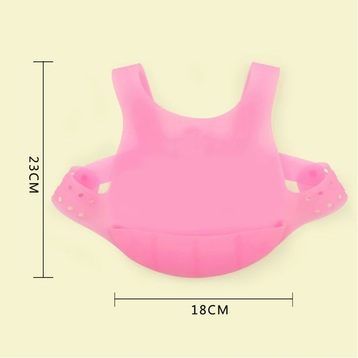 BPA-Free Waterproof Soft Durable and Easy to Clean Silicone Baby Bib