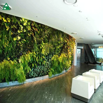 China Césped Artificial Barato Pared Para Interior Y Decoración Del