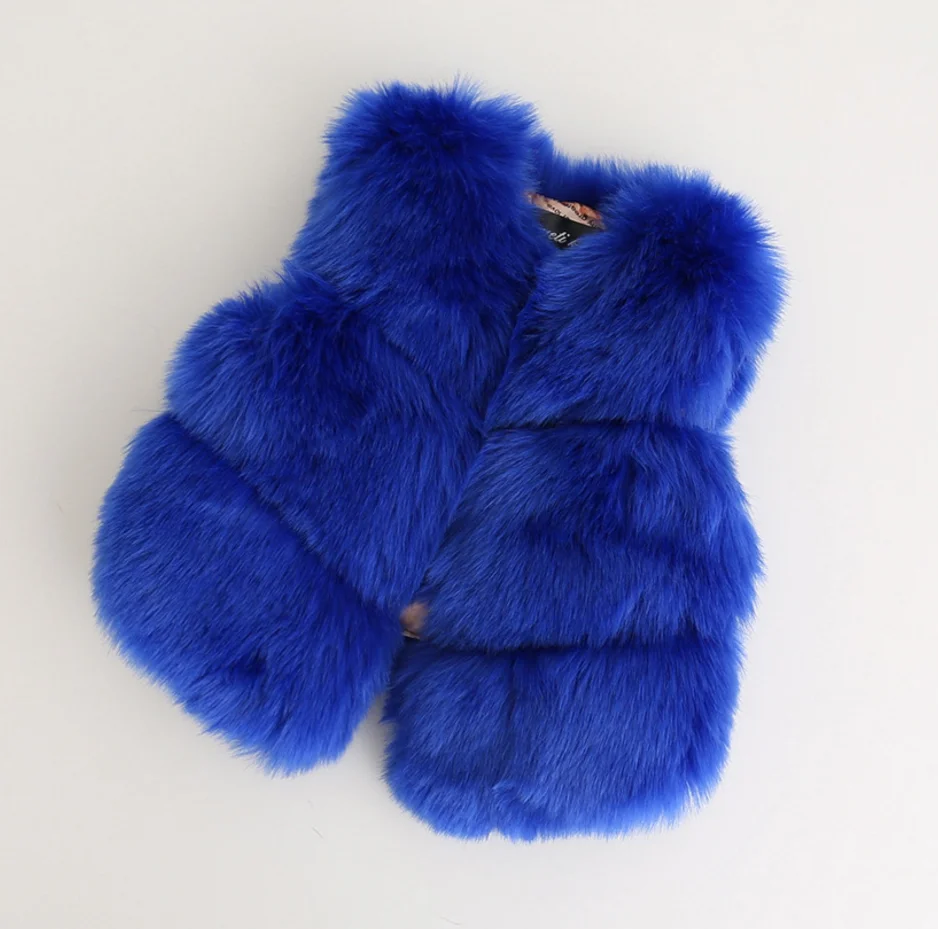 Latest Design Fur Coat Kid Children Clothing 2017 Girls Autumn Winter ...