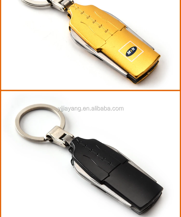 keychain knife in chinese tunic suit shaped