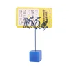 14years manufacturer Custom restaurant place card holder menu card holder resin wood metal material