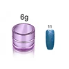RONIKI OEM Private Label Free Sample Eye Shadow 3D Glitter Eyeshadow Eyeliner Gel Nail Polish