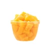 Wholesale Custom 113g canned yellow peach dices in L/S in plastic cup