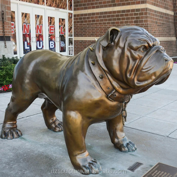 Large Outdoor Garden Decoration Bronze Bulldog Statue Buy