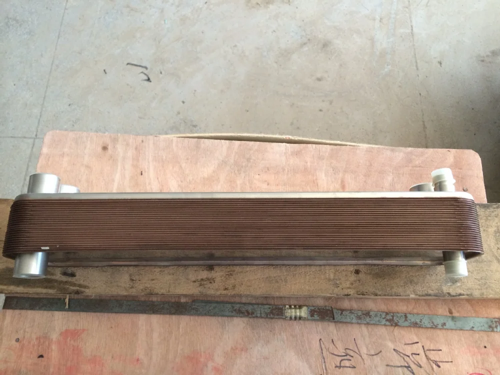 Refrigeration Liquid Cleaning Heat Transfer Brazed Plate Heat Exchanger