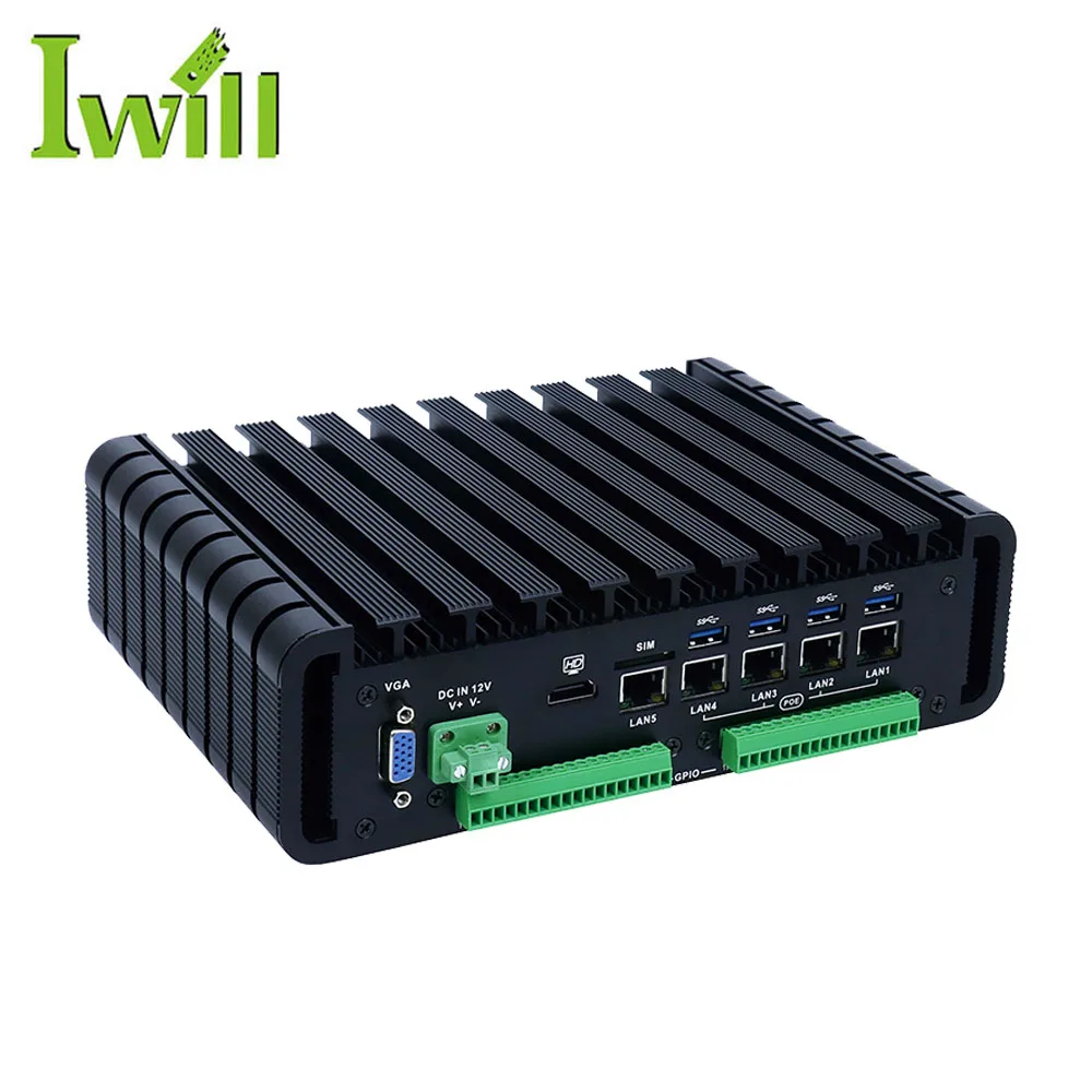 2018 Poe Ip Camera Wireless With Poe Switch Intel Celeron 3855u And 4 ...