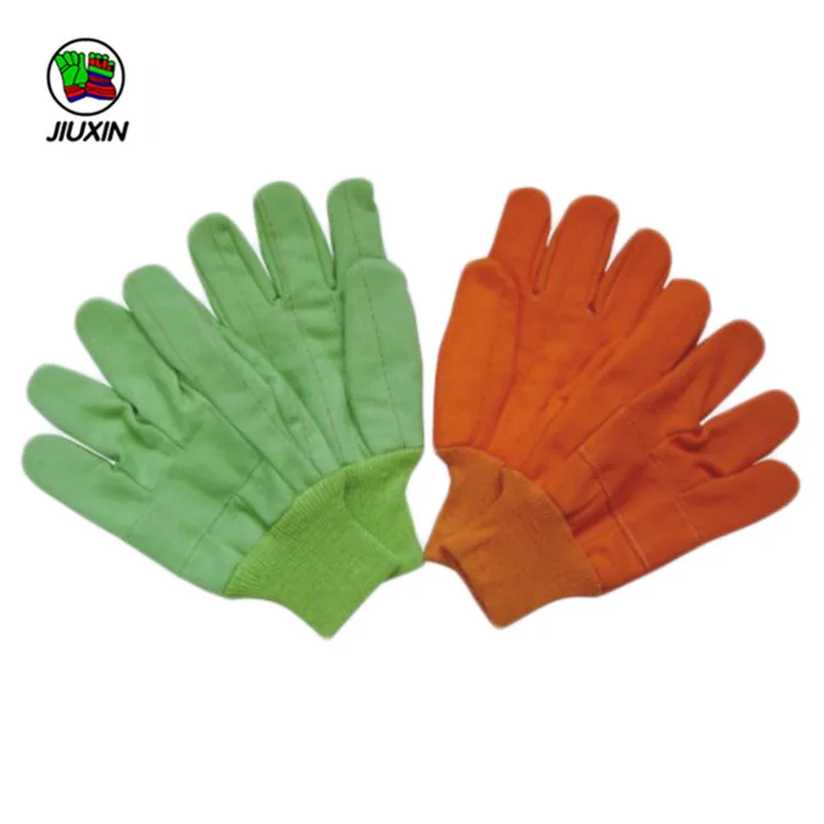 colored cotton gloves