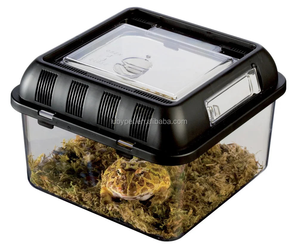 Portable Plastic Reptile Cage Breeding Box,For Insect And Small Reptile