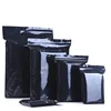 Red Black white Blue Clear Printed Handle Inner Packing Nylon Pe Ziplock Valve Zipper Bag