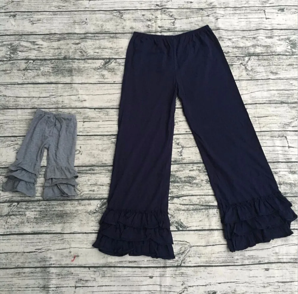 women's boutique ruffle pants