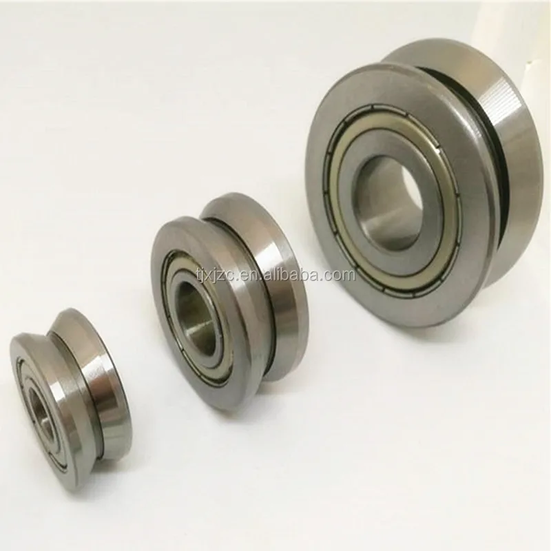 3/8" V Groove Guide Bearings Shielded Rm2zz Buy V Guide Wheel Bearing