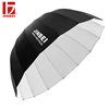 JINBEI 85/105/130cm Deep Sun Umbrella White 16 Ribs Together Use With Studio Flash Lighting for Portrait Commercial Photography