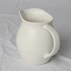 Durable kitchenware sesame pattern ceramic nonstick milk pot with handle