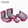 FANXI Wholesale Custom Logo Bracelet Bangle Packing Jewelry Boxes Ring Necklace Watch Wooden Gift Box