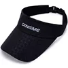 Adjustable plain dry fit sport hat cap running sun visor